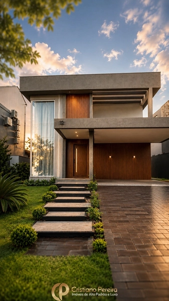 🏡 Casa térrea semimobiliada no Alphaville Gravataí com 3 dormitórios e jacuzzi: 1ª foto da galeria de imagens do imóvel