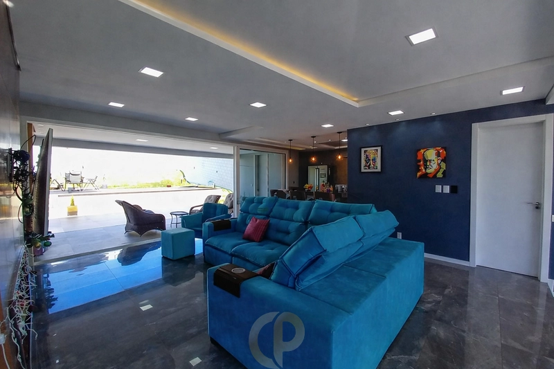 🏡 Casa moderna e integrada com 300m², sacadas, espaço gourmet e piscina.: 6ª foto da galeria de imagens do imóvel