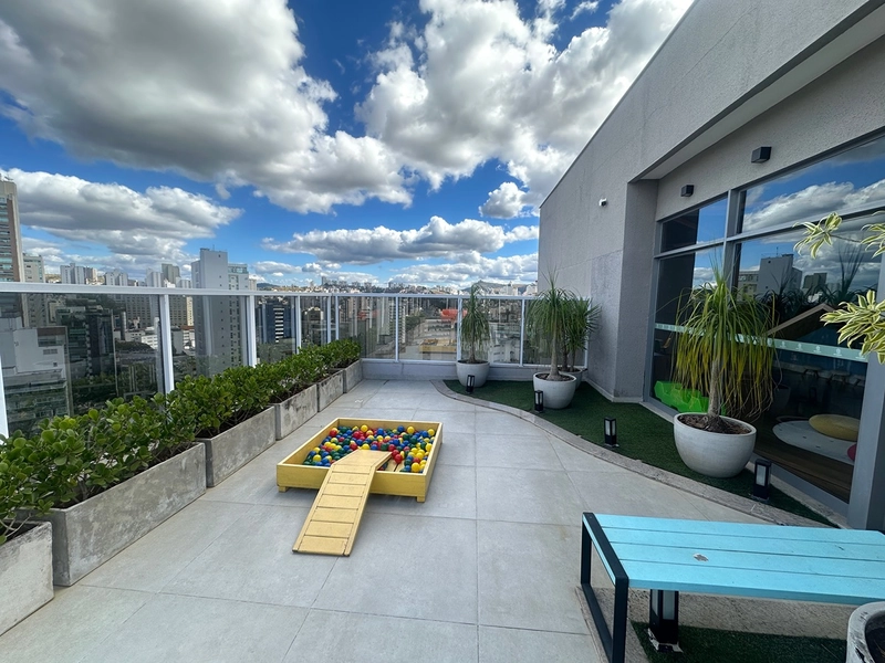 Apartamento studio com vaga de garagem a venda, todo mobiliado no centro de juiz de fora, por 349.000,00.: 12ª foto da galeria de imagens do imóvel