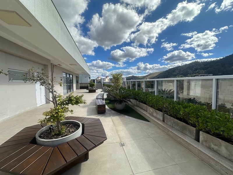 Apartamento studio com vaga de garagem a venda, todo mobiliado no centro de juiz de fora, por 349.000,00.: 6ª foto da galeria de imagens do imóvel