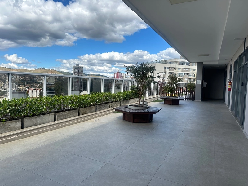 Apartamento studio com vaga de garagem a venda, todo mobiliado no centro de juiz de fora, por 349.000,00.: 10ª foto da galeria de imagens do imóvel