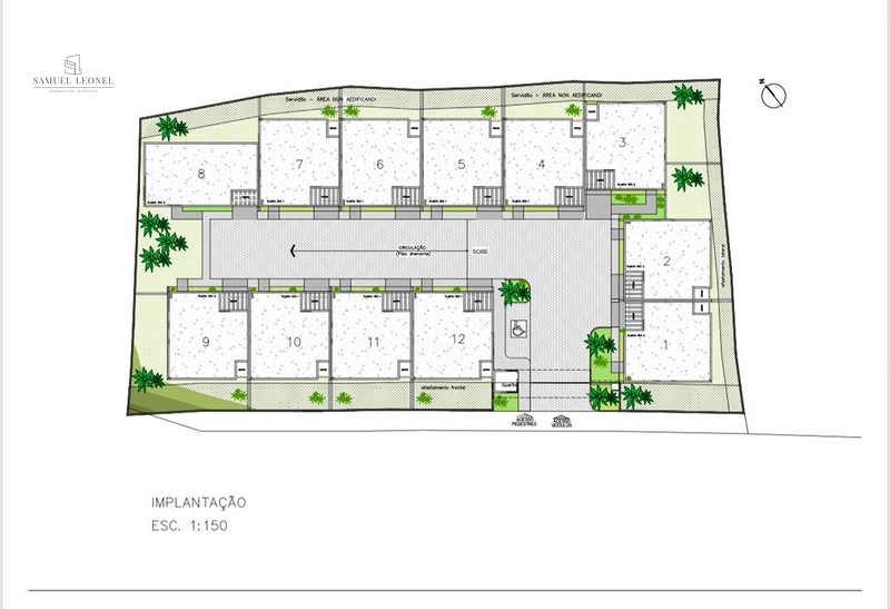 Terreno com projeto aprovado para construção de 12 casas a venda no São Pedro Juiz de Fora : 2ª foto da galeria de imagens do imóvel