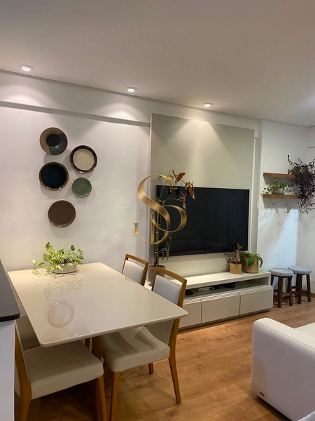 Apartamento de 1 quarto, mobiliado, com varanda e acabamento fino no Alto dos Passos : 3ª foto da galeria de imagens do imóvel