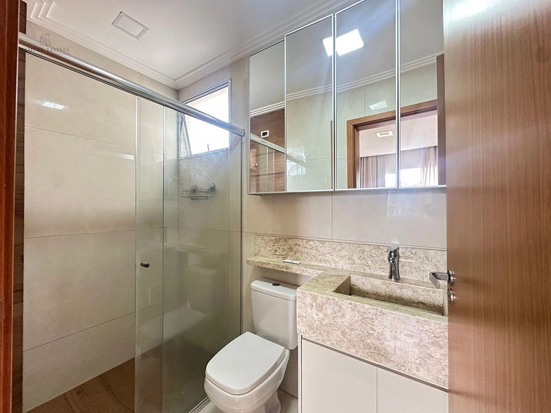 Adquira um apartamento de dois quartos um suíte em condomínio clube com planejados e pedras finas e acabamento de muito bom gosto : 18ª foto da galeria de imagens do imóvel