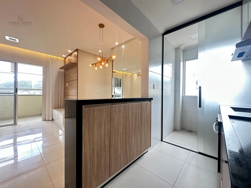 Adquira um apartamento de dois quartos um suíte em condomínio clube com planejados e pedras finas e acabamento de muito bom gosto : 11ª foto da galeria de imagens do imóvel