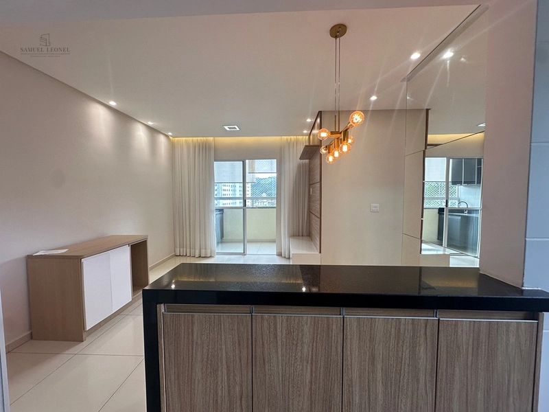 Adquira um apartamento de dois quartos um suíte em condomínio clube com planejados e pedras finas e acabamento de muito bom gosto : 3ª foto da galeria de imagens do imóvel