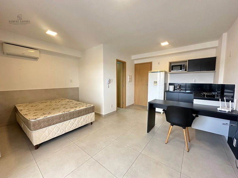 Studio de um quarto com vaga de garagem mobiliado para venda no centro de Juiz de Fora : 8ª foto da galeria de imagens do imóvel