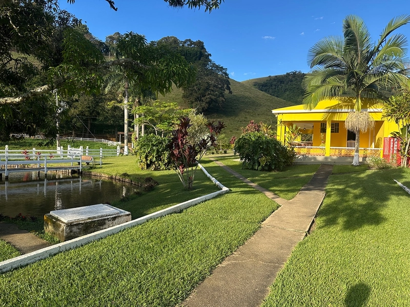 Sítio de 4 quartos com lagoa piscina churasqueira a venda em Juiz de Fora MG: 3ª foto da galeria de imagens do imóvel