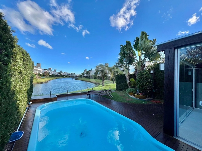 Casa 4 quartos mobiliada beira lago venda Atlântida Xangri-Lá: 4ª foto da galeria de imagens do imóvel