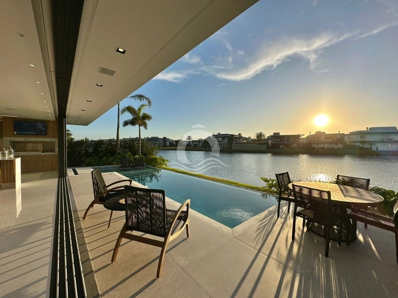 Casa 5 quarto mobiliada piscina borda infinita venda Enseada Xangri-lá: 7ª foto da galeria de imagens do imóvel