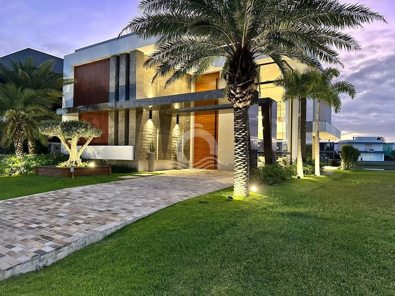 Casa 5 quarto mobiliada piscina borda infinita venda Enseada Xangri-lá: 2ª foto da galeria de imagens do imóvel