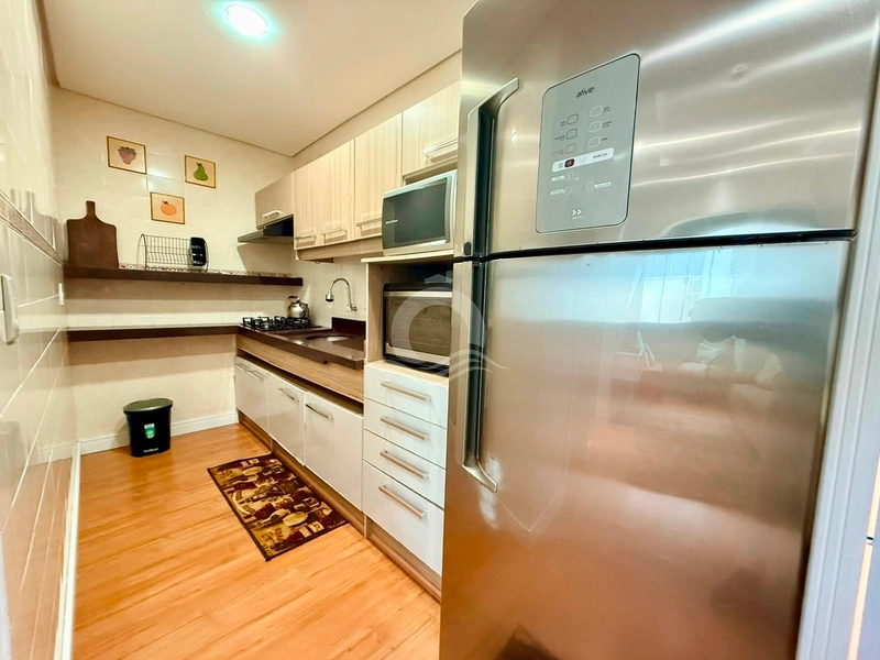 Apartamento 1 quarto decorado venda Zona Nova Capão da Canoa: 3ª foto da galeria de imagens do imóvel
