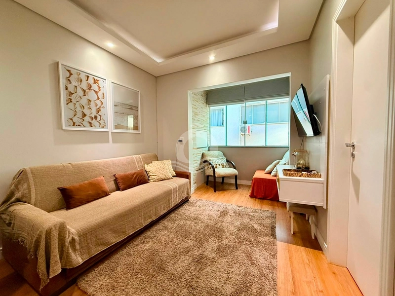 Apartamento 1 quarto decorado venda Zona Nova Capão da Canoa: 1ª foto da galeria de imagens do imóvel