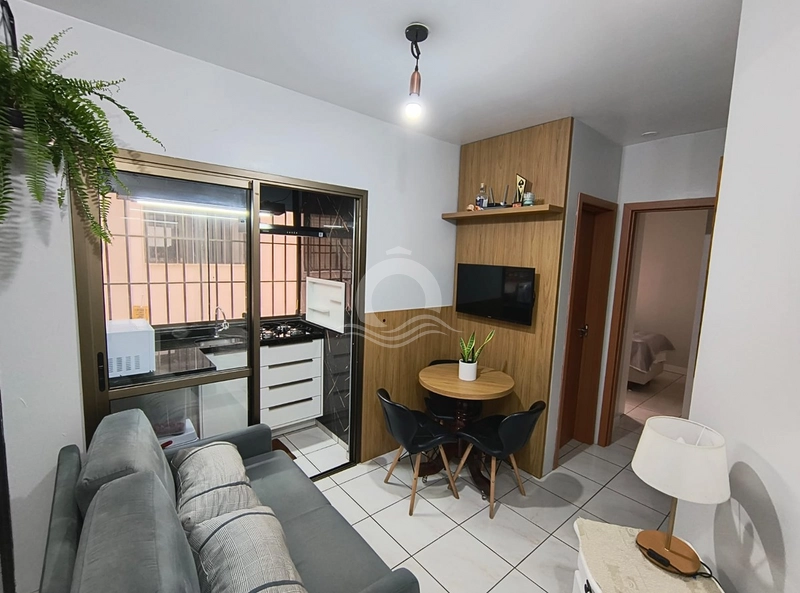 Apartamento 2 quartos mobiliado venda Centro Capão da Canoa: 1ª foto da galeria de imagens do imóvel