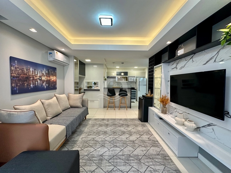 Apartamento 2 quartos decorado e terraço Zona Nova Capão da Canoa: 5ª foto da galeria de imagens do imóvel