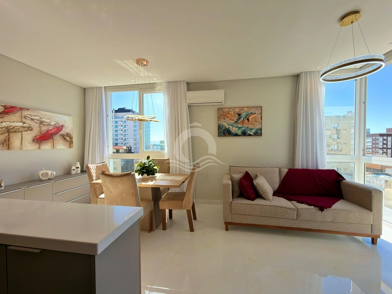 Apartameno alto padrão com vista mar, decorado, Capão da Canoa: 6ª foto da galeria de imagens do imóvel