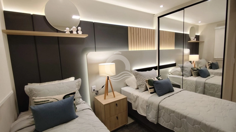 Apartamento 3 quartos decorado venda Navegantes Capão da Canoa: 6ª foto da galeria de imagens do imóvel