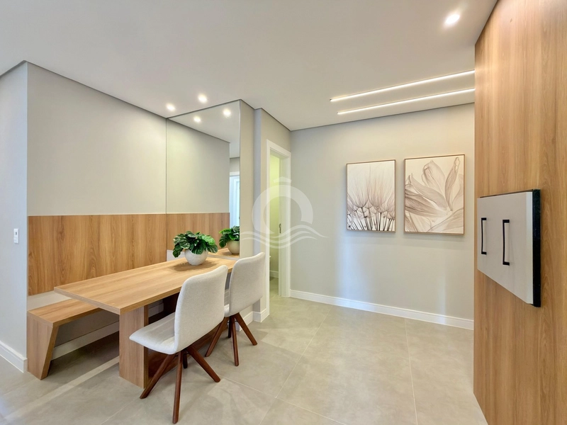 Apartamento 2 quartos decorado venda Navegantes Capão da Canoa: 8ª foto da galeria de imagens do imóvel
