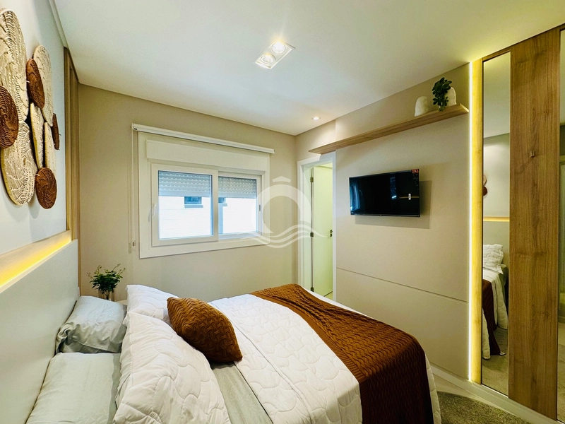 Apartamento 2 quartos decorado venda Zona Nova Capão da Canoa: 13ª foto da galeria de imagens do imóvel