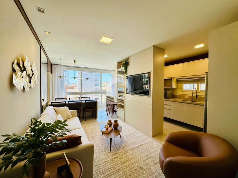Apartamento 2 quartos decorado venda Zona Nova Capão da Canoa: 2ª foto da galeria de imagens do imóvel