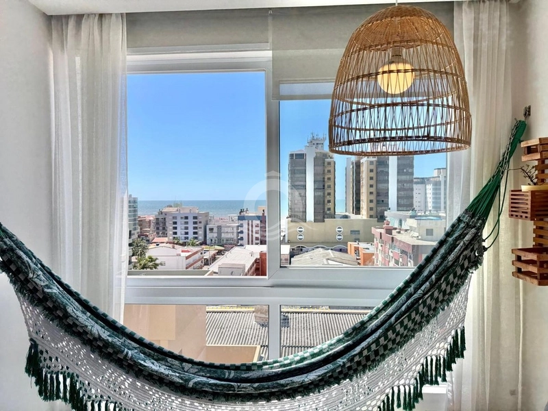 Vista mar, apartamento 2 dormitórios com suíte, centro de Capão: 1ª foto da galeria de imagens do imóvel