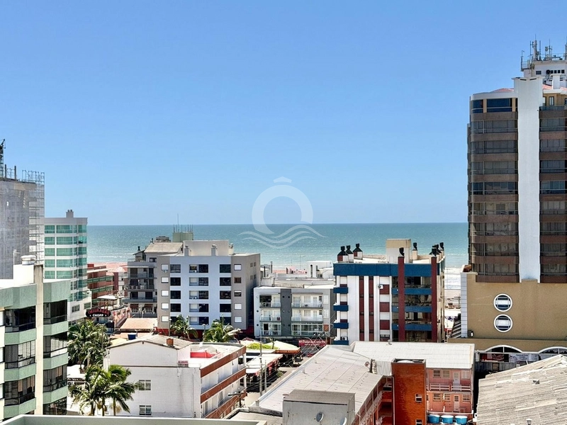 Vista mar, apartamento 2 dormitórios com suíte, centro de Capão: 2ª foto da galeria de imagens do imóvel