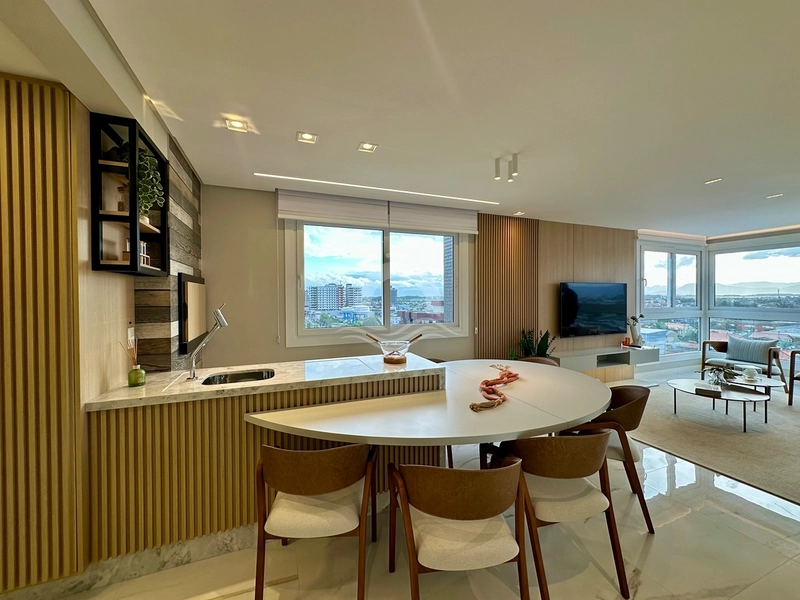 Apartamento 2 quartos decorado venda Centro Capão da Canoa: 2ª foto da galeria de imagens do imóvel