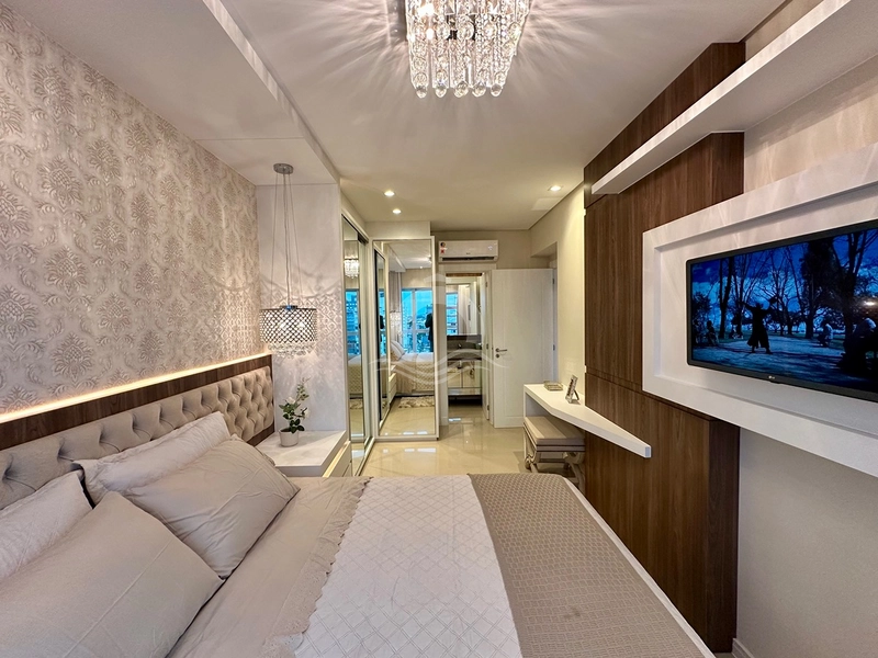 Apartamento 2 quartos decorado frente praça Capão da Canoa: 21ª foto da galeria de imagens do imóvel