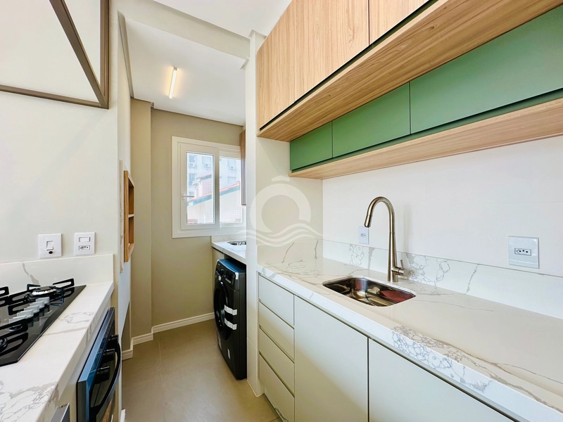 Apartamento decorado a uma quadra do mar de Capão da Canoa: 4ª foto da galeria de imagens do imóvel