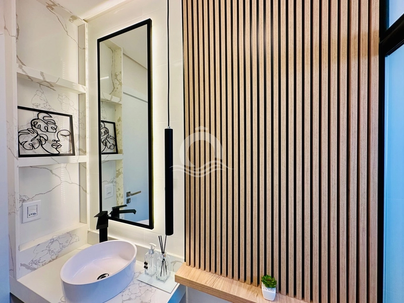 Apartamento decorado a uma quadra do mar de Capão da Canoa: 15ª foto da galeria de imagens do imóvel