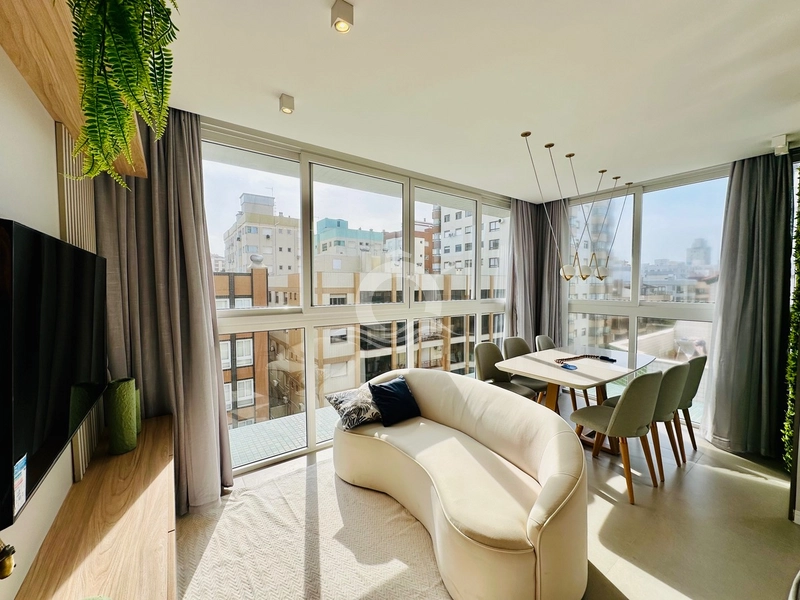 Apartamento decorado a uma quadra do mar de Capão da Canoa: 9ª foto da galeria de imagens do imóvel