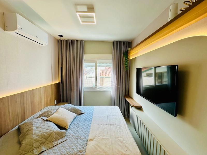 Apartamento decorado a uma quadra do mar de Capão da Canoa: 13ª foto da galeria de imagens do imóvel