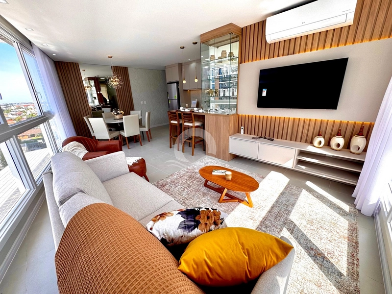 Apartamento 3 quartos mobiliado/decorado Navegantes Capão da Canoa: 14ª foto da galeria de imagens do imóvel