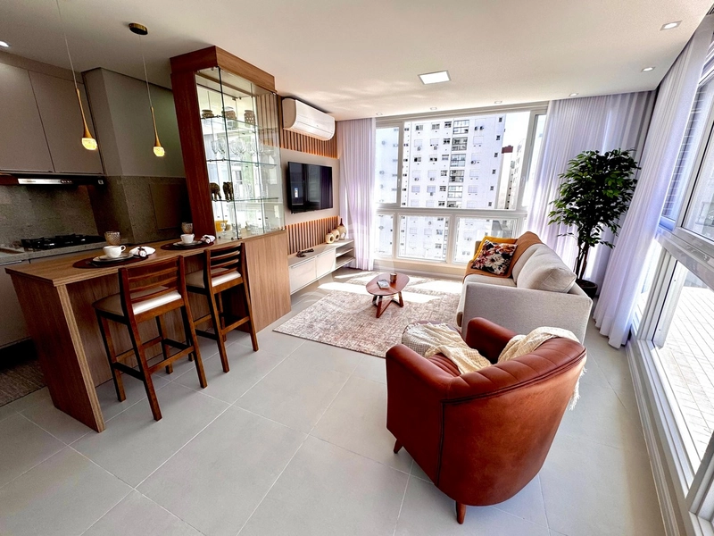 Apartamento 3 quartos mobiliado/decorado Navegantes Capão da Canoa: 7ª foto da galeria de imagens do imóvel