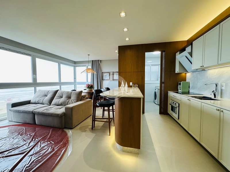 Apartamento 3 quartos frente mar decorado em Capão da Canoa: 3ª foto da galeria de imagens do imóvel
