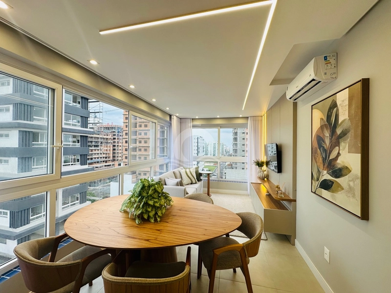 Apartamento 3 quartos vista mar decorado Zona Nova Capão da Canoa: 5ª foto da galeria de imagens do imóvel
