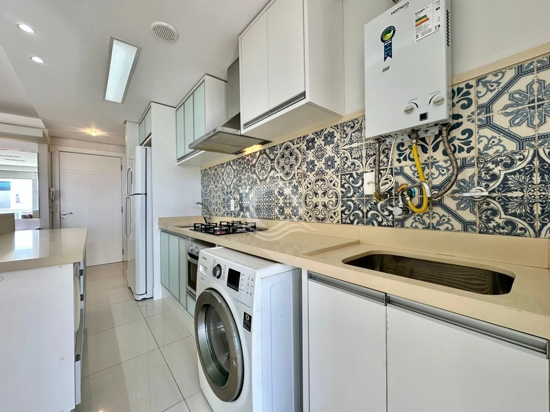 Apartamento 1 quarto mobiliado decorado frente Centro Capão da Canoa: 13ª foto da galeria de imagens do imóvel