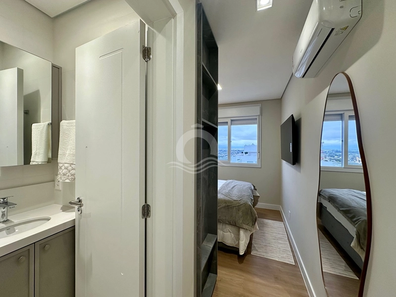 Apartamento 2 quartos decorado venda Navegantes Capão da Canoa: 17ª foto da galeria de imagens do imóvel