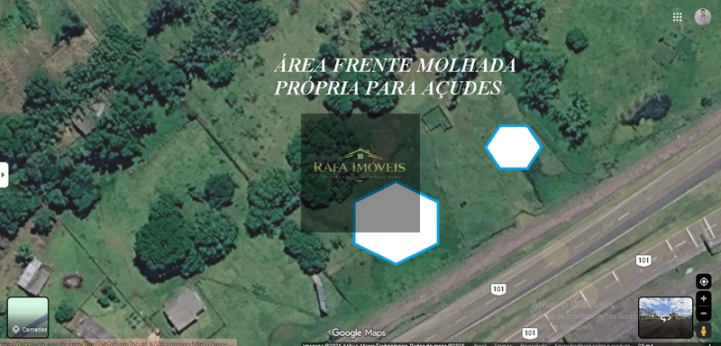 ÁREA EM TRÊS CACHOEIRAS: 2ª foto da galeria de imagens do imóvel