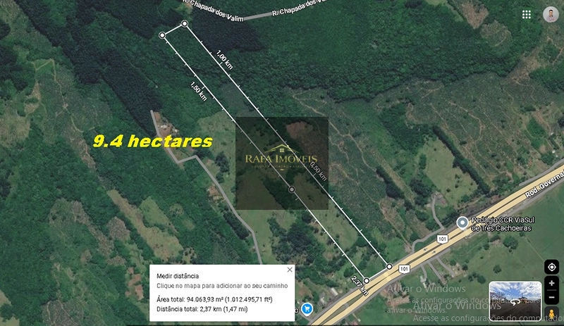 ÁREA EM TRÊS CACHOEIRAS: 3ª foto da galeria de imagens do imóvel