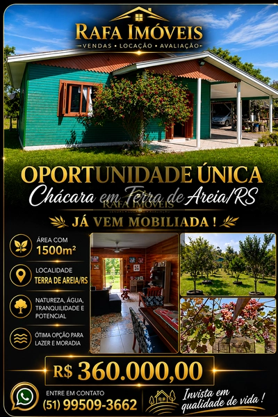 CHÁCARA COMPLETA: 2ª foto da galeria de imagens do imóvel