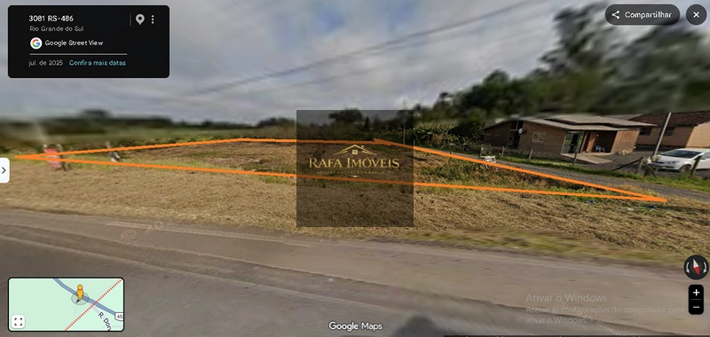 TERRENO: 2ª foto da galeria de imagens do imóvel