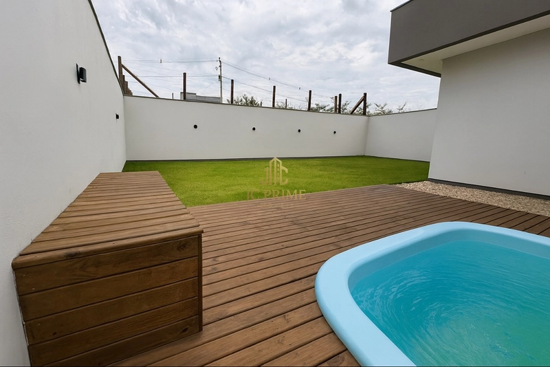 🏠 Casa 3 Dormitórios com área gourmet e piscina: 17ª foto da galeria de imagens do imóvel