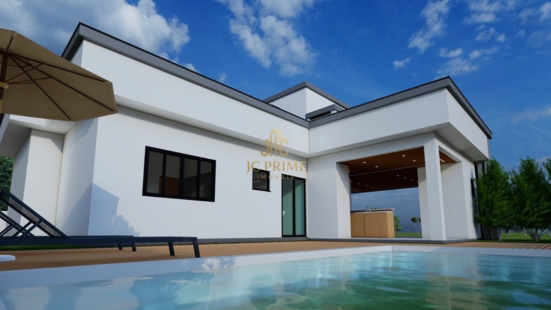 Casa Moderna com Área Gourmet : 6ª foto da galeria de imagens do imóvel