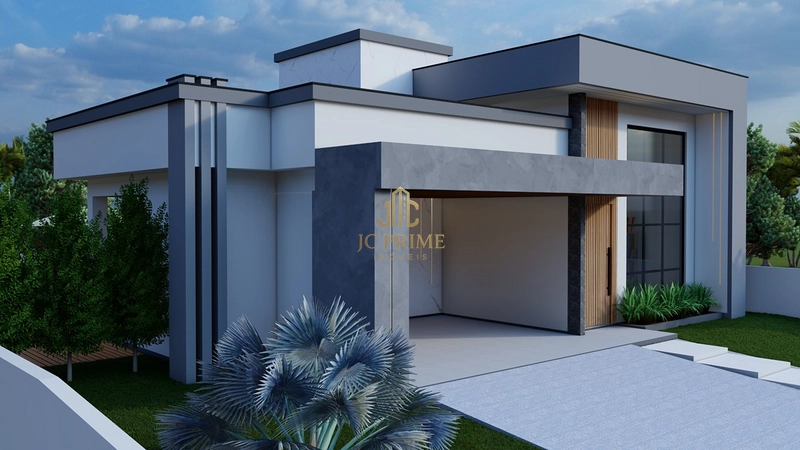 Casa Moderna com Área Gourmet : 2ª foto da galeria de imagens do imóvel