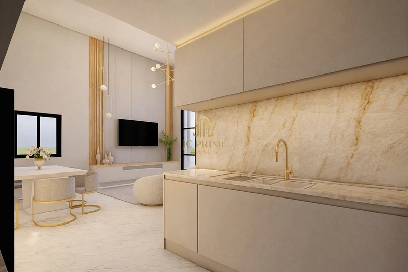 Casa Moderna com Área Gourmet : 10ª foto da galeria de imagens do imóvel
