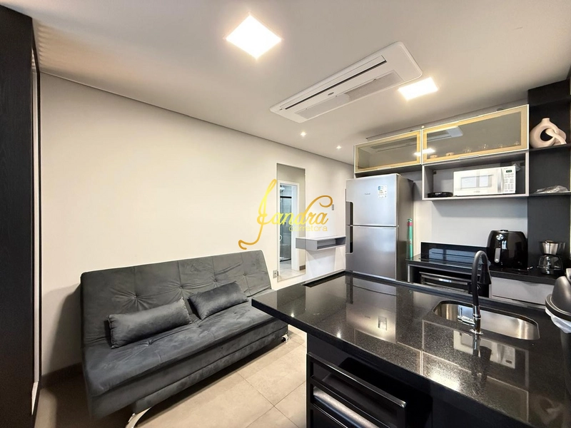Loft  de frente para infra e com box Mobiliado e decorado: 1ª foto da galeria de imagens do imóvel