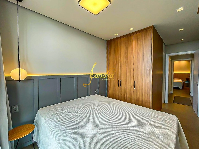 Apartamento de frente mobiliado: 3ª foto da galeria de imagens do imóvel