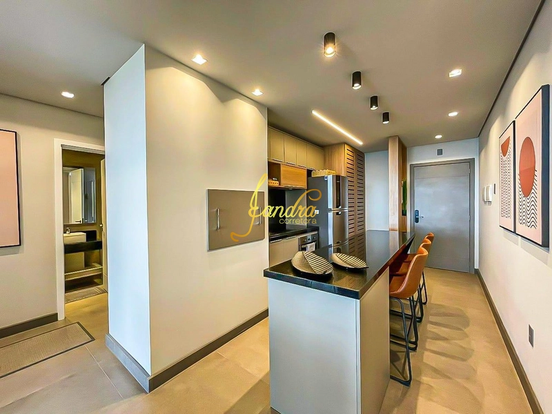 Apartamento de frente mobiliado: 12ª foto da galeria de imagens do imóvel