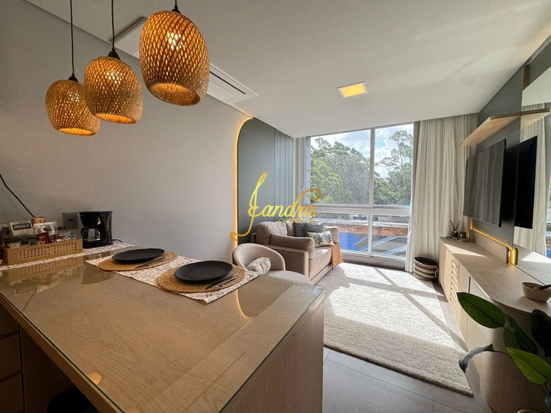 Apartamento de 1dormitório de frente com box Mobiliado e decorado: 1ª foto da galeria de imagens do imóvel